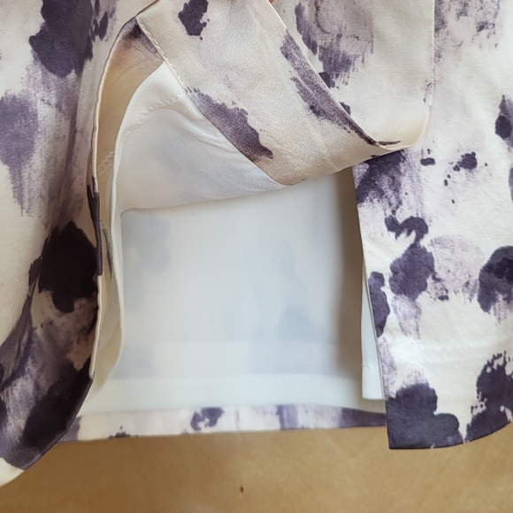 Ann Taylor Petite Abstract Floral Dress - Picture 7 of 8